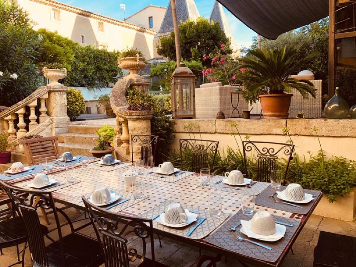 O'Palmier Cache Bed & Breakfast Saint-Marcel-sur-Aude Eksteriør bilde